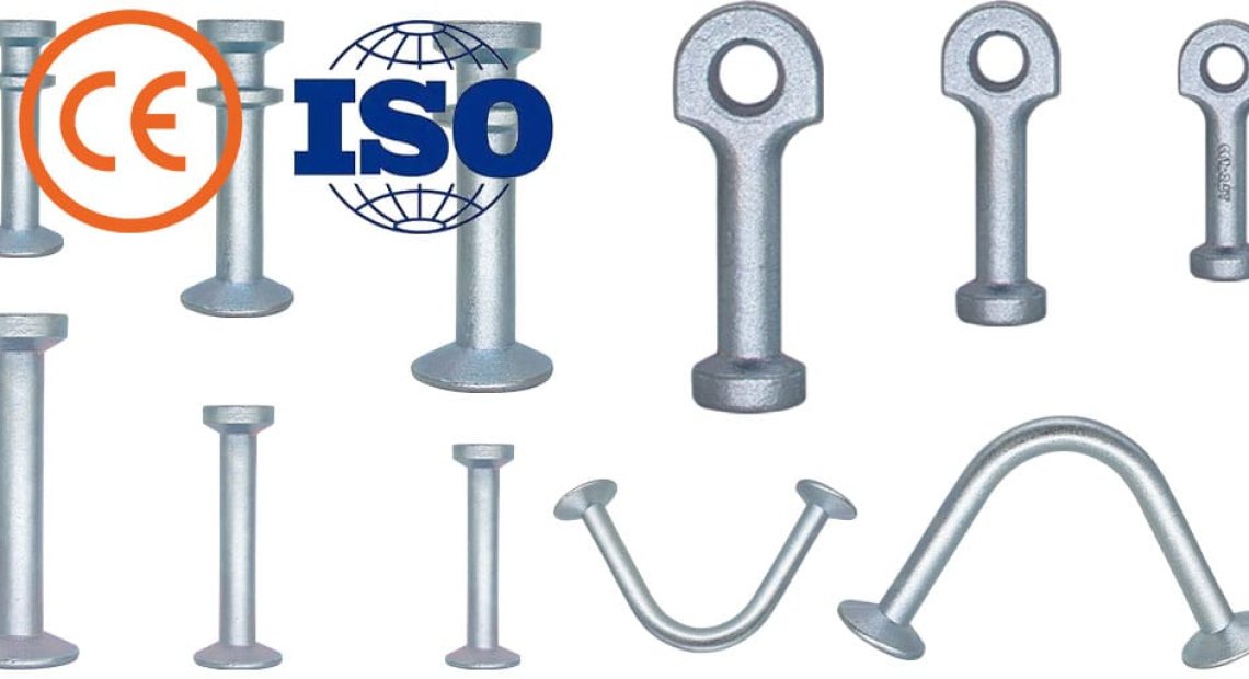 Get Higher Quality 1.3 Ton Double Head Precast Concrete Lifting Anchors